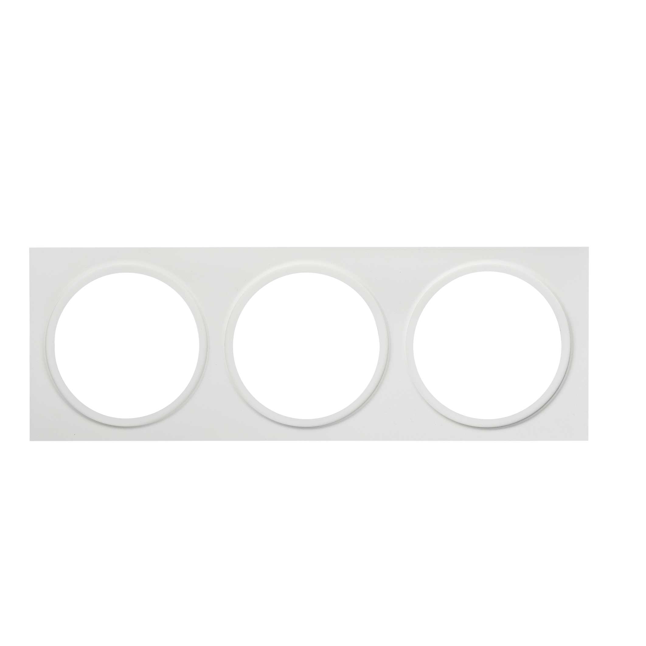 Hide-a-lite - Dekor Ramme III Ø85 Hvit
