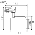 Hide-a-lite - Focus Track Giga 60° Sva 3000K