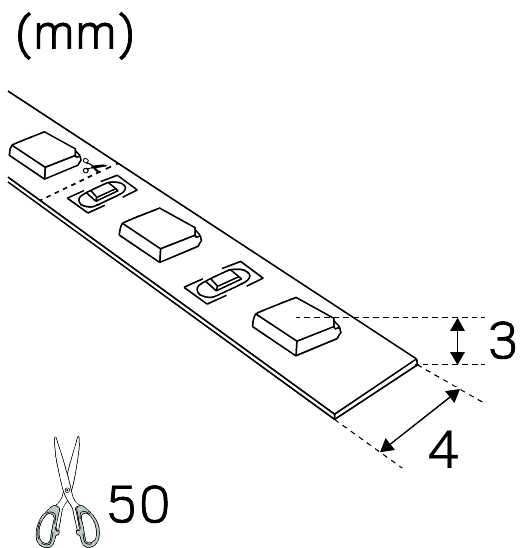 Hide-a-lite - LEDstrip RXM IP20 24V 3000K lp
