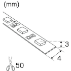 Hide-a-lite - LEDstrip RXM IP20 24V 3000K lp