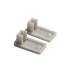 Hide-a-lite - Endestykke Micro U Plast 2stk