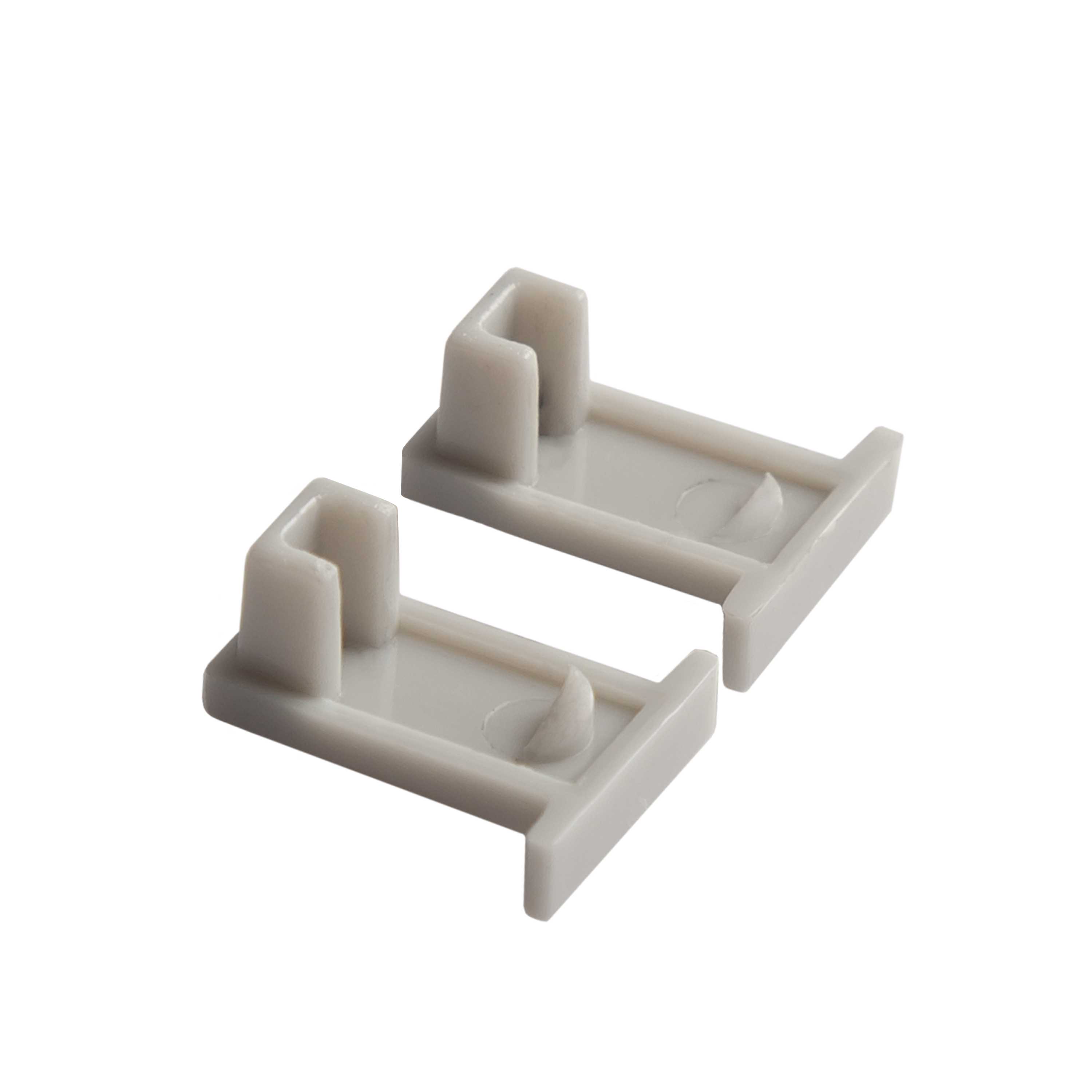 Hide-a-lite - Endestykke Micro T Plast 2stk