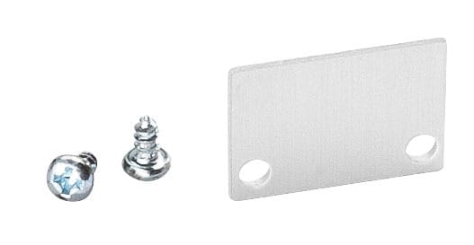 Hide-a-lite - Endestykke U-Profil Alu 1stk