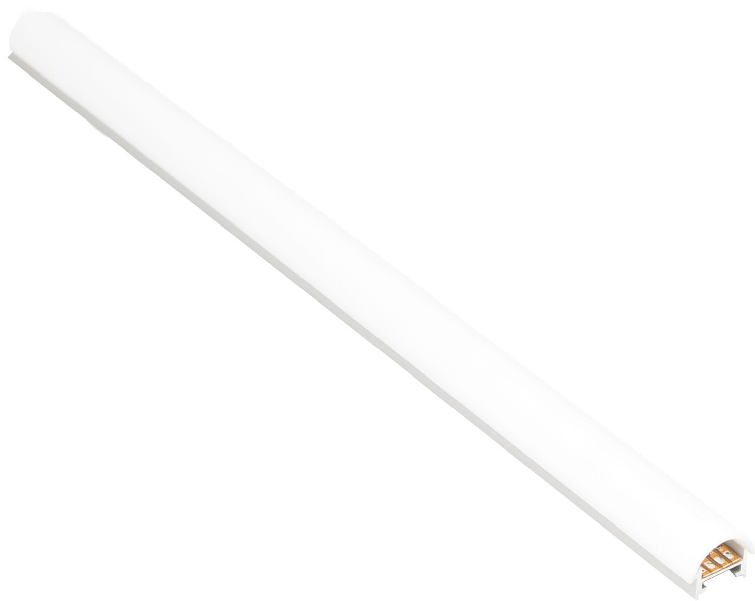 Hide-a-lite - Kåpe Halvrund Opal 2m
