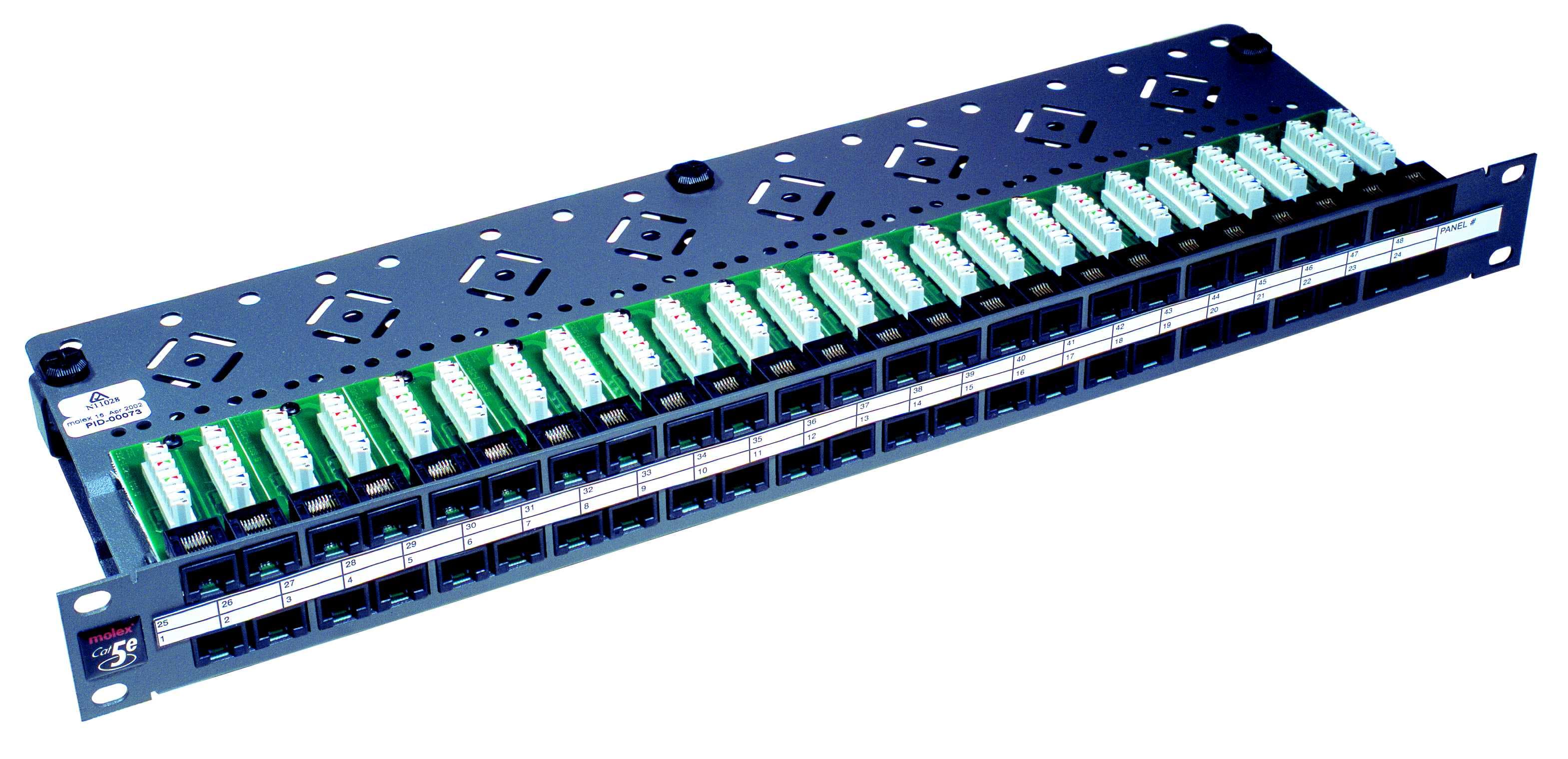 Centex - Patchepanel 19 Cat5e UTP 48P