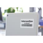 HellermanTyton - Skiltetikett 68x16 hvit