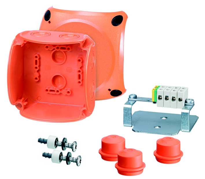 HellermanTyton - Funksjonssikker kobl.box2,5mm²