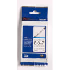 Brother - Brother HSE 221 Krympestrømpe 9mm Hvit 1,5m