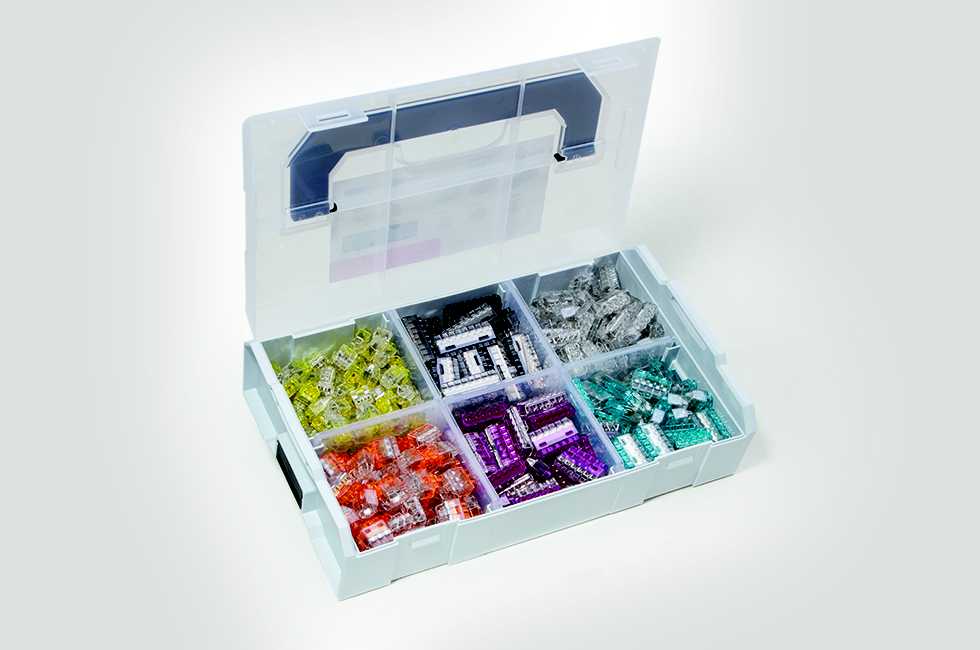 HellermanTyton - HelaCon Plus Mini KIT med 350 klemmer inkludert