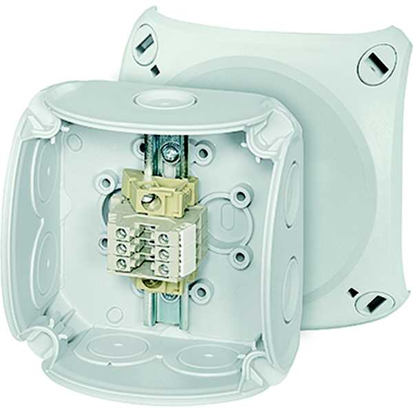 Hensel - Rekkeklemmeboks 3x2,5mm²Al/Cu RK 0203 T