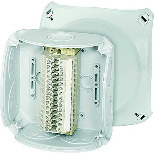 Hensel - Rekkeklemmeboks 14x4mm²Al/Cu