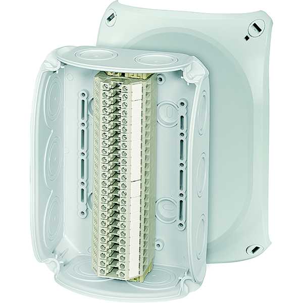 Hensel - Rekkeklemmeboks 24x4mm²Al/Cu