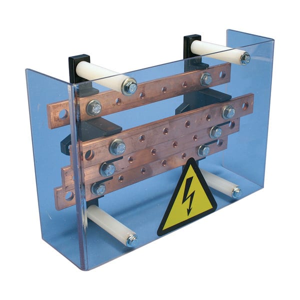 nVent ERIFLEX - Distribusjonsblokk 4Pol TRS160A 160 A, 2 inn - 4 ut