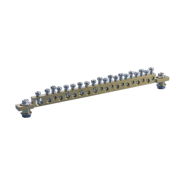 nVent ERIFLEX - Jordskinne EB 20 20 tilkoblinger, L=215 mm,  E