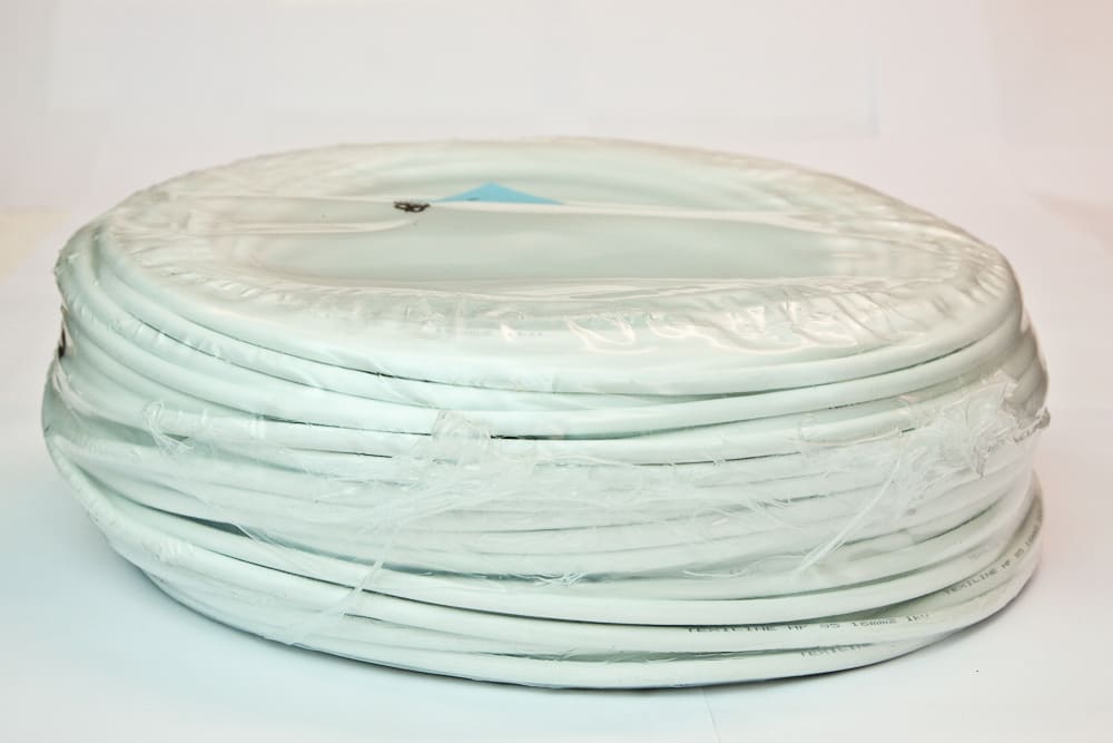 Amokabel - TEXILINE HF 10MM HVIT 125GR C, 0,6/1kV HALOGENFRI