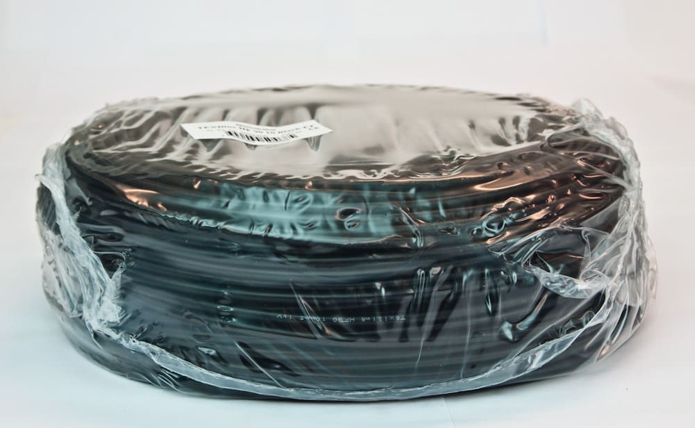 Amokabel - TEXILINE HF 10MM SORT 125GR C, 0,6/1kV HALOGENFRI