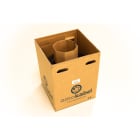 Amokabel - TEXILINE HF 1,0MM HVIT BOX 125GR C, 0,6/1kV HALOGENFRI