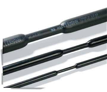 HellermanTyton - MU47 63,0/19,0mm 1m Sort U/LIM