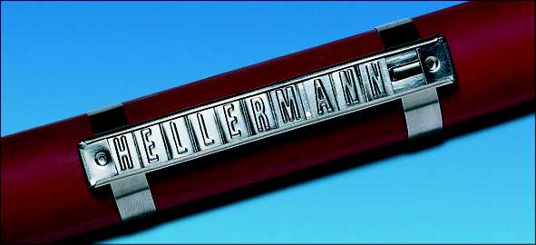 HellermanTyton - Hellermark stålmerker, 200pk Blank