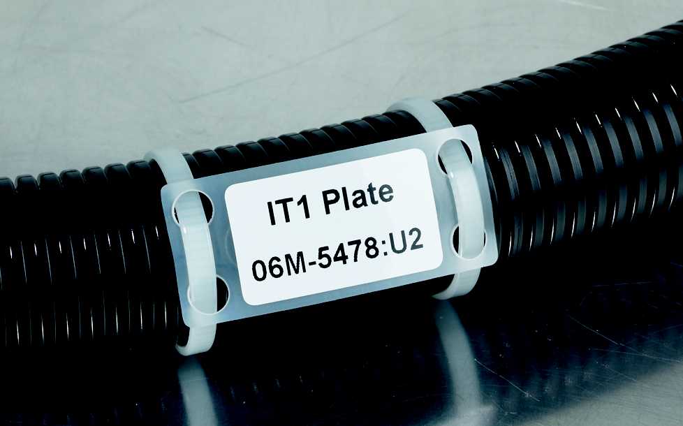 HellermanTyton - Merkeplate IT Nat. 44x19mm
