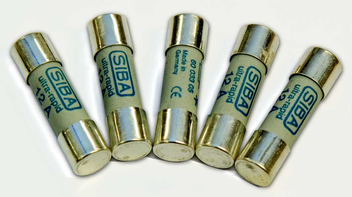 SIBA - Sikring Keramisk 10x38 500V gL 2A