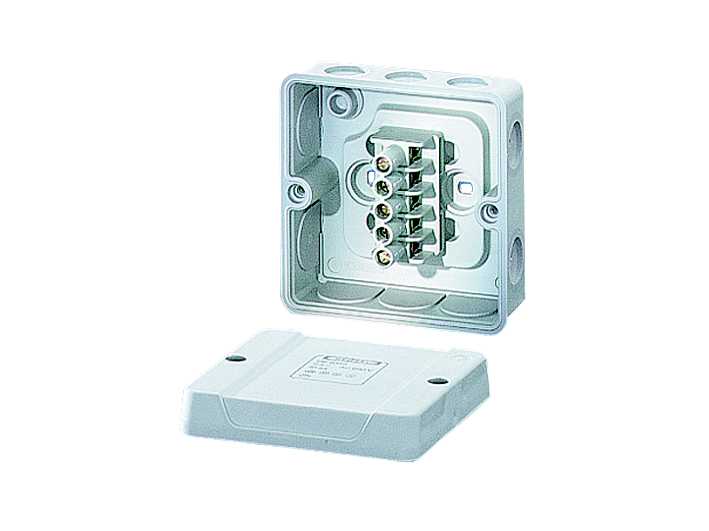 Hensel - Koblboks 5pol x 25mm2 grå