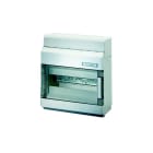 Hensel - SIKR.SKAP KV 0112, 12 MOD. M/KLAR DØR 246X263X117MM