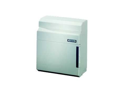 Hensel - SIKR.SKAP KV 0212, 12 MOD. M/DEKKET DØR 246X263X117MM