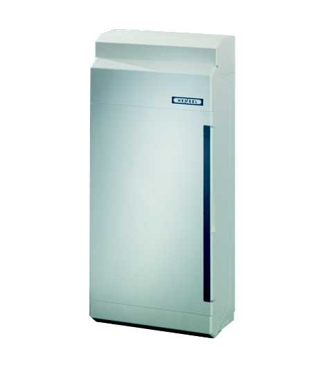 Hensel - SIKR.SKAP KV 0236, 36 MOD. M/DEKKET DØR 516X263X117MM