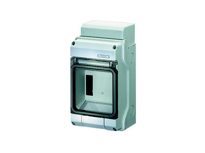 Hensel - SIKR.SKAP KV 9104 4,5 MOD. 1 REKKE, 200X126X111MM
