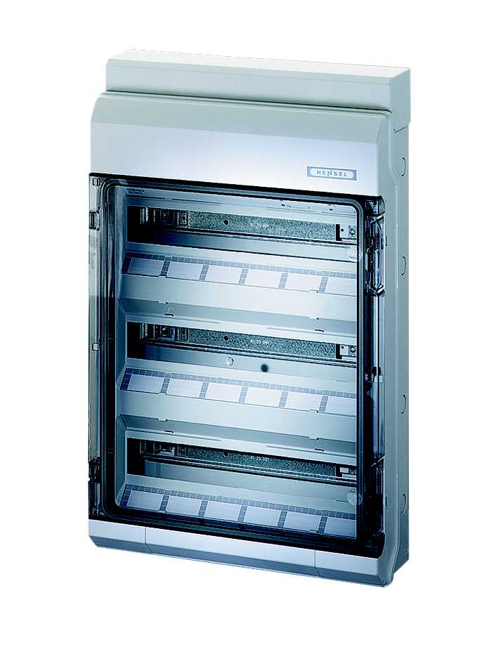 HellermanTyton - HENSEL KV AUTOMATSIKRINGSSKAP, IP 54