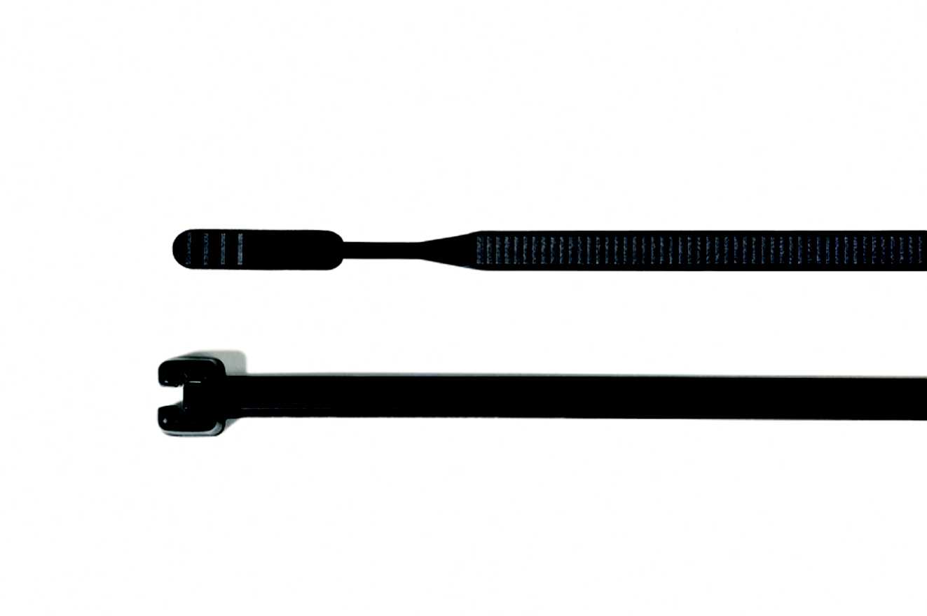 HellermanTyton - Strips Q18L sort 195x2,6mm