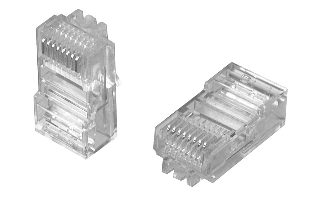 Commscope - MODULAR PLUGG RJ45 8/8 OVAL FLERTRÅD