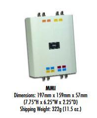 Centex - Veggboks MMI, Plast  Hvit