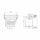 Weidmueller - HDC 06B KLU 1M25G