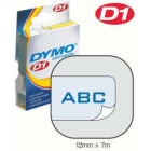 Dymo - D1 12MM BLÅ/KLAR