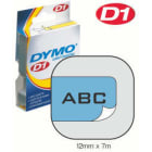 Dymo - D1 12MM SORT/BLÅ