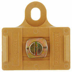 Weidmueller - SH 2 KRG, SKINNEHOLDER