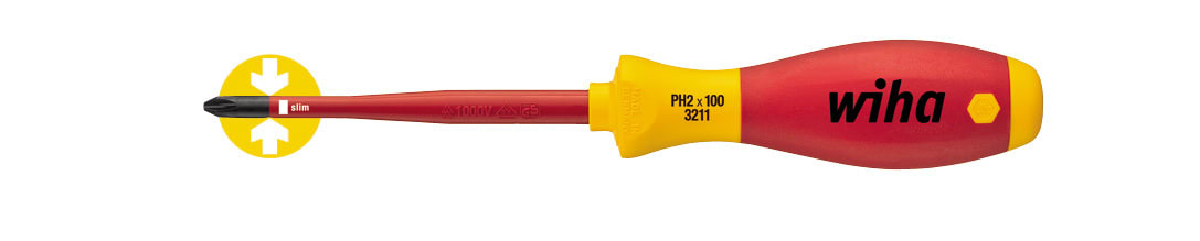 Wiha - Skrutrekker Ph1X80 1000V 35393 Slimfix Wiha