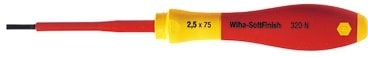 Wiha - SKRUTREKKER 2,5X75 1000V 00820 SOFTFINISH WIHA