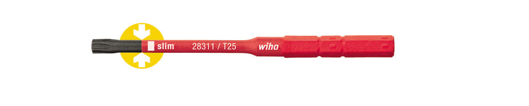 Wiha - Bits SlimVario TORX T25x75mm 1000V 2831-15  36071