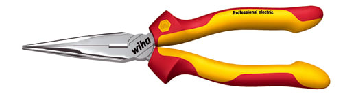 Wiha - Spisstang rett 160mm 1000V