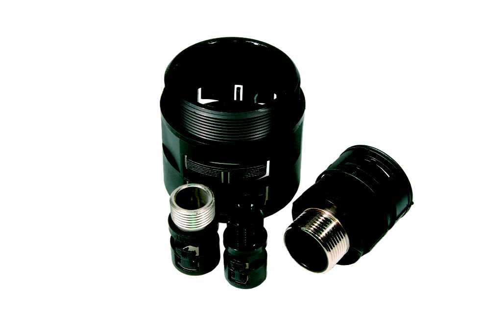 Reiku - Nippel rett til NW29 VPGRB-29P29 med plastgjenger. DNV godkjent