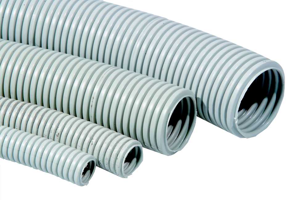 Reiku - Rillerør skapslange Polyethylene PEREG NW36 YD:42,4mm, ID:36mm 30m bunt