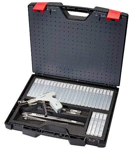 FLEXIMARK - Fleximark® merkesett i syrefast, rustfritt stål (AISI 316L) i koffert m/tang for strips