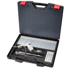 FLEXIMARK - Fleximark® merkesett i syrefast, rustfritt stål (AISI 316L) i koffert m/tang for strips