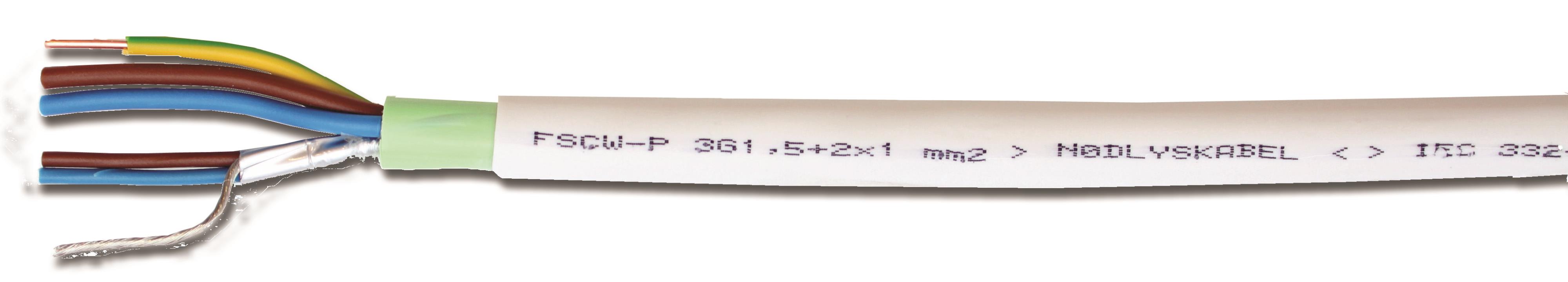 Miltronic - FSCW-P 3G1,5+2x1mm2