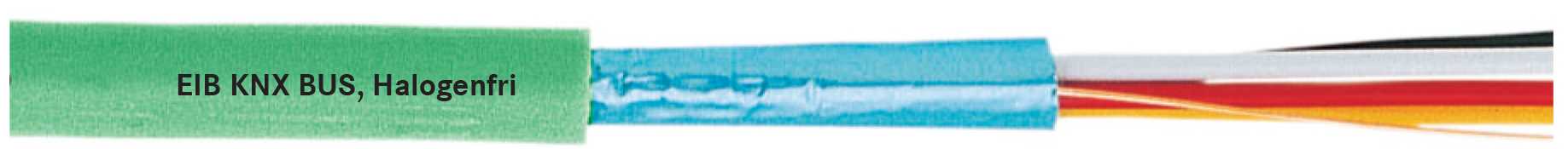 Miltronic - EIB/KNX BUS H 2x2x0,8mm Green Halogenfri