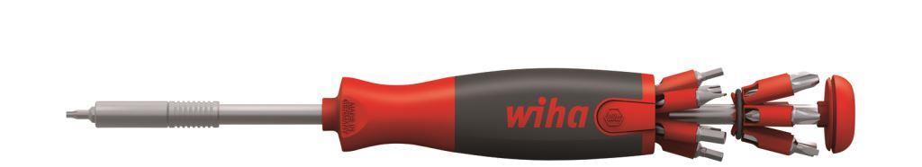 Wiha - Bitsskrutrekker m 26 bits  40907 Wiha