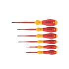 Wiha - Skrutrekkersett slim 1000V Torx m/hull 6stk T10-40H 41245 Wi